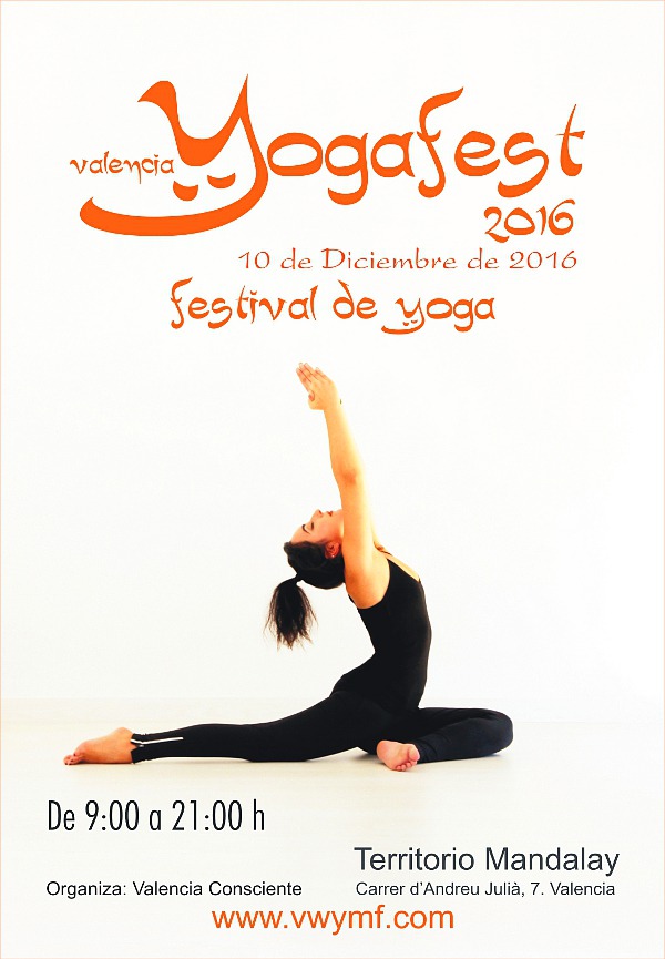 YogaFest2016w Sábado 10 de Diciembre:  Valencia YogaFest